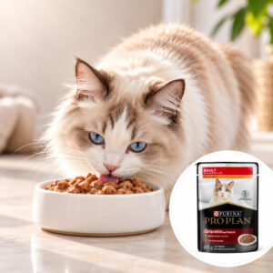 Purina Pro Plan Adult Optiprebio Alimento Humedo de Pollo para Gatos 85grs