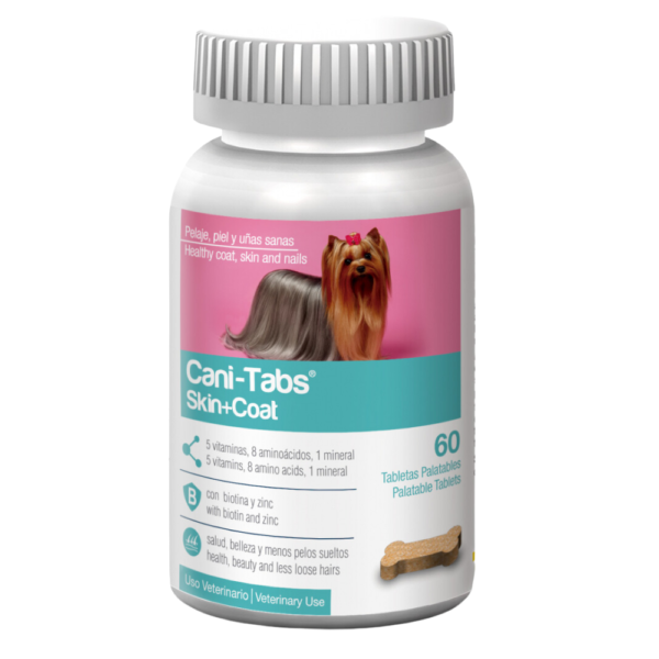 Cani-Tabs Skin + Coat Suplemento para la Piel y Pelo en Perros 60 Tabs