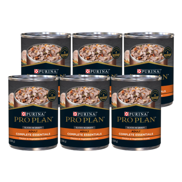 Purina Pro Plan Alimento Húmedo Para Perros De Pollo Y Vegetales 13oz (6-PACK)