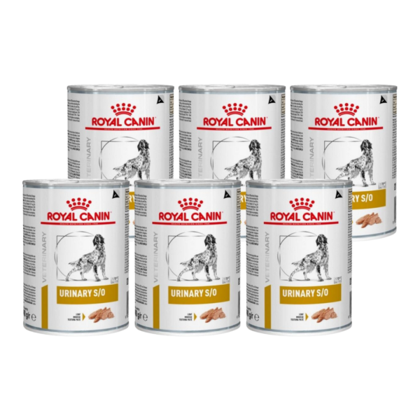 Royal Canin Urinary Canine S/o Alimento Humedo Para Perros 410gr (6-PACK)