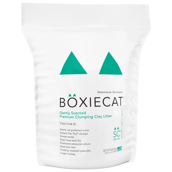 Boxiecat Gently Scented Arena Aglomerante Con Aroma para Gatos 16lbs