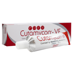 Cutamycon Crema Dermatológica Antibiotica Antiinflamatoria y Antimicótica en Perros y Gatos 35gr