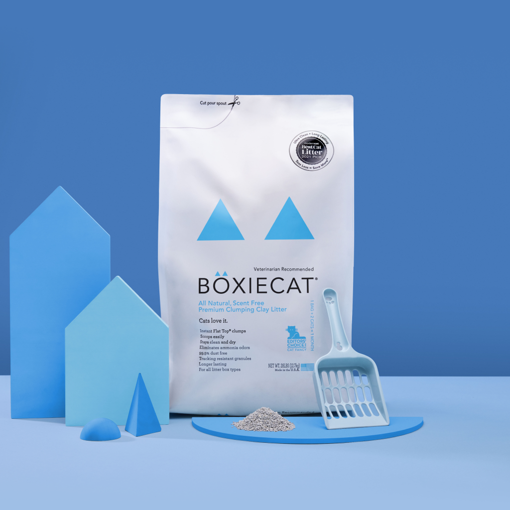 boxiecat arena aglutinante de arcilla sin fragancia para gatos