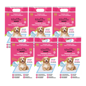 Riley & Rex Pads Almohadilla CON ADHESIVO Para Perros 21" X 21" 6-PACK (84 Uds)