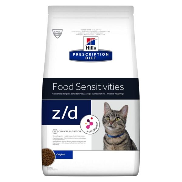 Hill's Prescription Diet z/d Feline Alimento Seco Para Gatos 4lbs