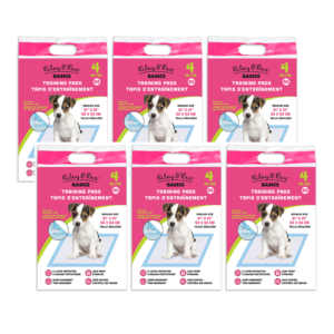 Riley & Rex Pads Almohadilla CON ADHESIVO Para Perros 21″ X 21″ 6-PACK (24 Uds)