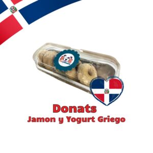 Delipeludos Donats de Jamon y Yogurt Griego para Perros 6 Und