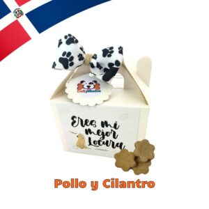 Delipeludos Galletas de Pollo y Cilantro para Perros 25 Und