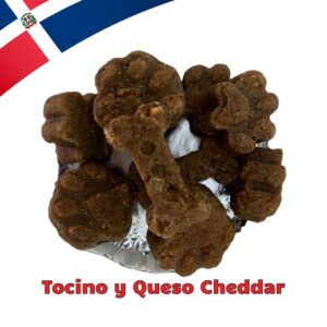 Delipeludos Golosinas de Tocino y Queso Cheddar para Perros 10 Und