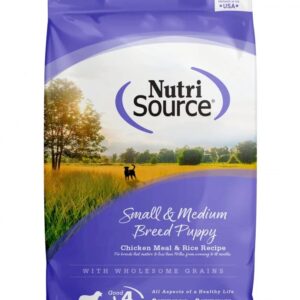 Nutrisource Small & Medium Breed Puppy Alimento Seco Para Cachorros 12lb/5.4kg