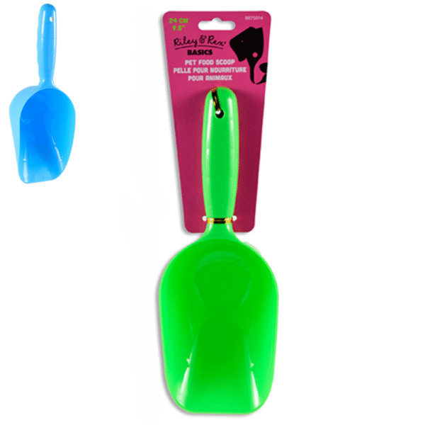 Riley & Rex Pala Verde para Alimentos de Mascotas 9.5"