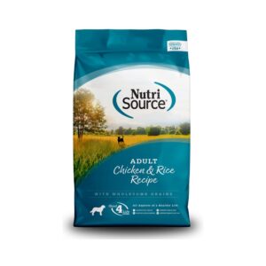 Nutrisource Chicken & Rice Adult Alimento Seco De Pollo Para Perros 4lb/1.8kg