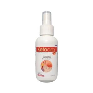 Ketodex G Spray Antibiotica Antiinflamatoria y Antimicotica Para Mascotas 100 ml