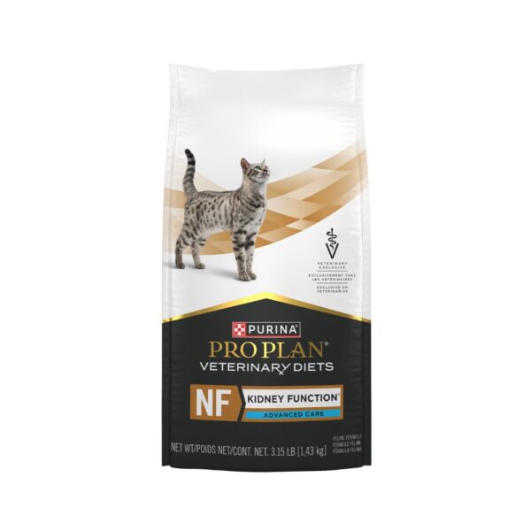 Purina Pro Plan Veterinary Diets NF Kidney Function Advanced Care Alimento Seco para Gato 3.15lb/1.43kg