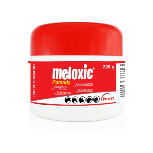 Meloxic Pomada Antiinflamatoria y Analgésica para Mascotas 220g