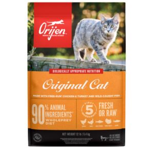 Orijen Original Cat Alimento sin Granos para Gatos y Gatitos 12lb/5.4kg