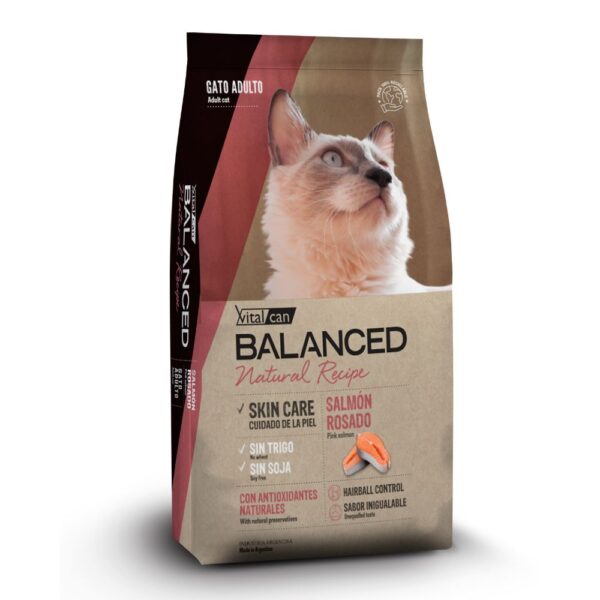 Balanced Natural Salmon Gatos
