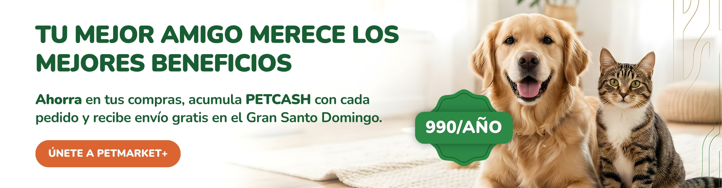 PETMARKET+ — Tu mejor amigo merece los mejores beneficios