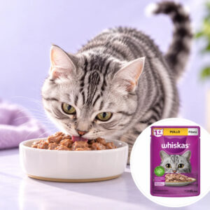 Whiskas Pollo Alimento Húmedo Para Gatos 85gr